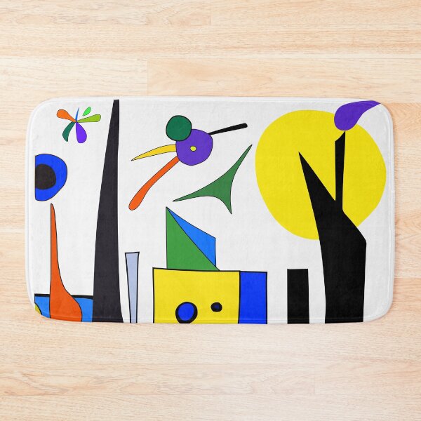 Item preview, Cute Little Dress, abstract cityscape inspired by Miro 2 designed and sold by i-cottagedesign.