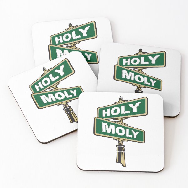 Item preview, Holy Moly Crossroads Street Sign designed and sold by jeff-jones.