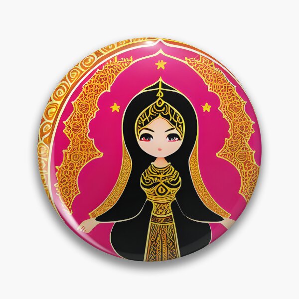 Item preview, cute arabic girl designed and sold by Five Seventy Five.