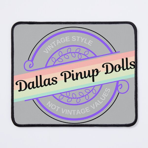 Item preview, Dallas Pinup Dolls - Text Based Logo - Purple designed and sold by DallasPinupDoll.