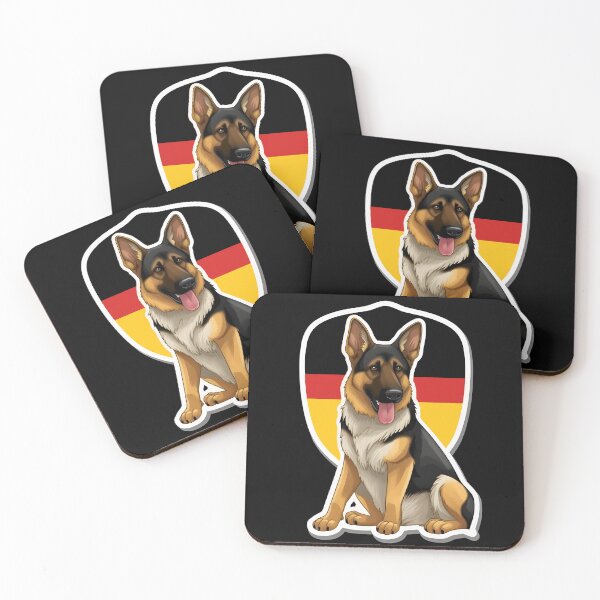 Item preview, German Shepherd - Germany Flag designed and sold by musmus76.
