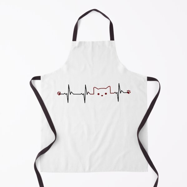 Item preview, Heart Beat Cat T-shirt for Women, ECG Heartbeat Pet TShirt Gift for Cat Lovers, Heart Pulse Tee Top for Her / Him, Cat Mom Shirt, Veterinary designed and sold by CanOpnrsNation.