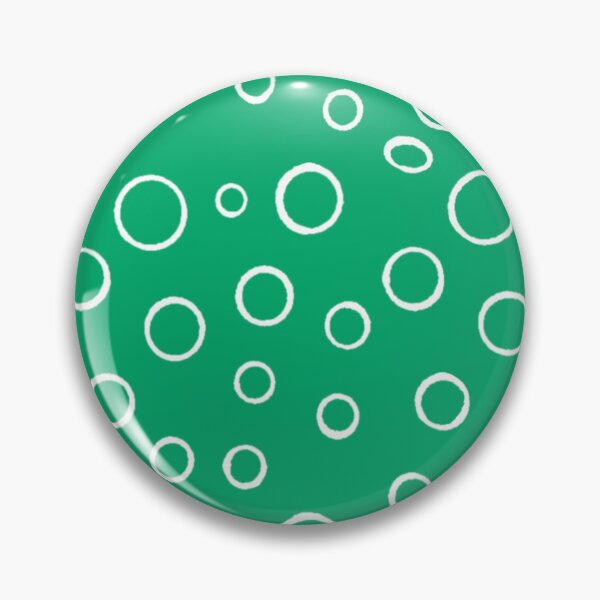 Aperçu de l'œuvre Key Lime Green hollow Bubble Dots créée et vendue par paulabidiman.