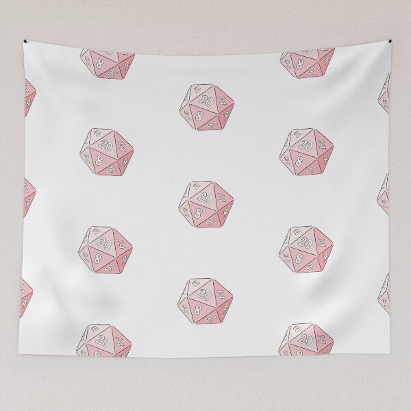 Item preview, Pink D20 Dice designed and sold by pkwoodworth.