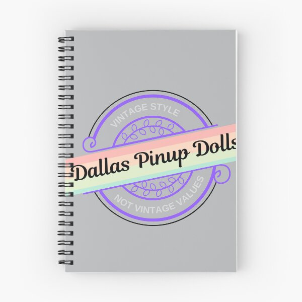 Item preview, Dallas Pinup Dolls - Text Based Logo - Purple designed and sold by DallasPinupDoll.