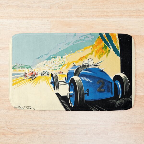 Item preview, Vintage Poster - Grand Prix Monaco - Georges Hamel - 1933 designed and sold by Gin  Neko.