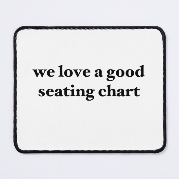 Item preview, We love a good seating chart designed and sold by pkwoodworth.