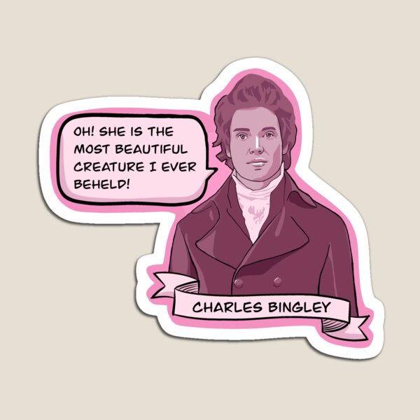 Item preview, Charles Bingley Quotable designed and sold by janeaustenmeme.