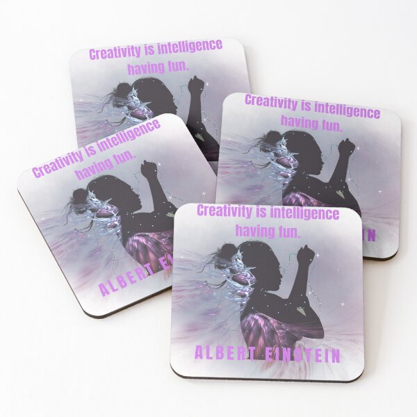 Item preview, Creativity is intelligence having fun -Albert A. designed and sold by desssigner.