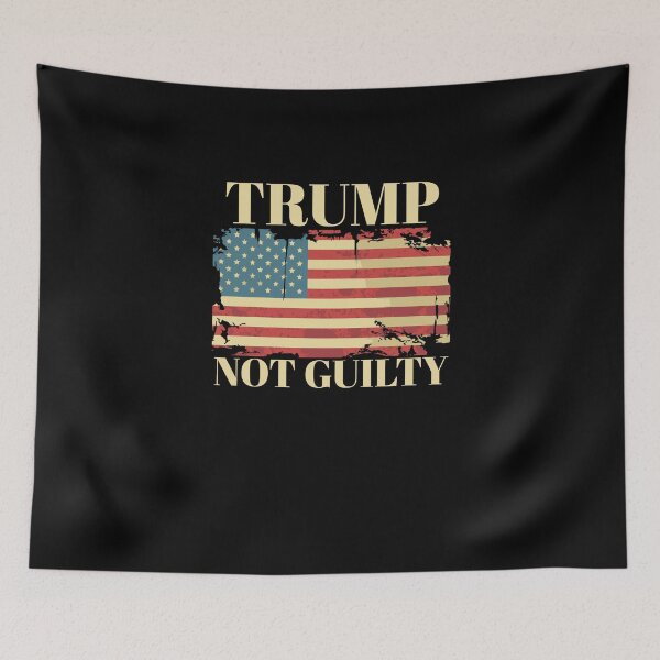 Item preview, Trump Not Guilty  designed and sold by Mariano ⭐⭐⭐⭐⭐.