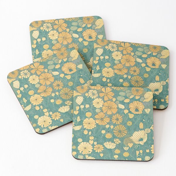 Item preview, Yellow Floral Design designed and sold by CaptnShirts.
