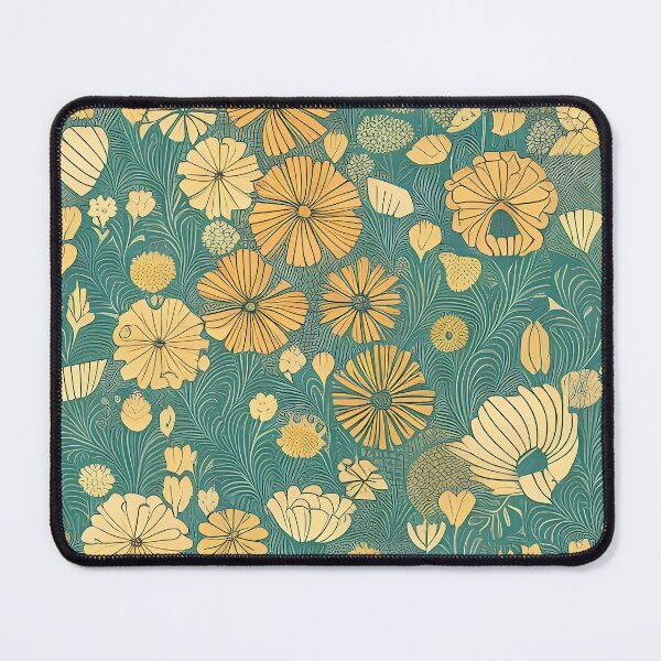 Item preview, Yellow Floral Design designed and sold by CaptnShirts.