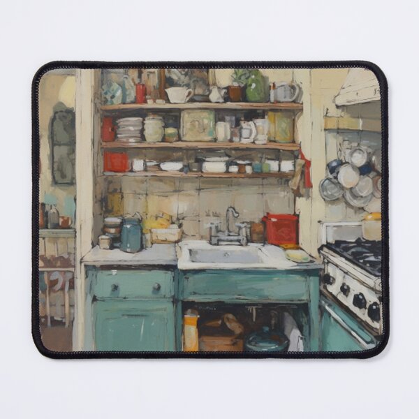 Item preview,  "Cozy home kitchen ambiance" designed and sold by ChromaChameleon.