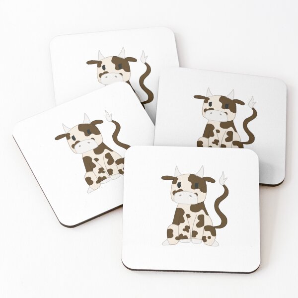Item preview, chocolate milk cow designed and sold by meowingarts.