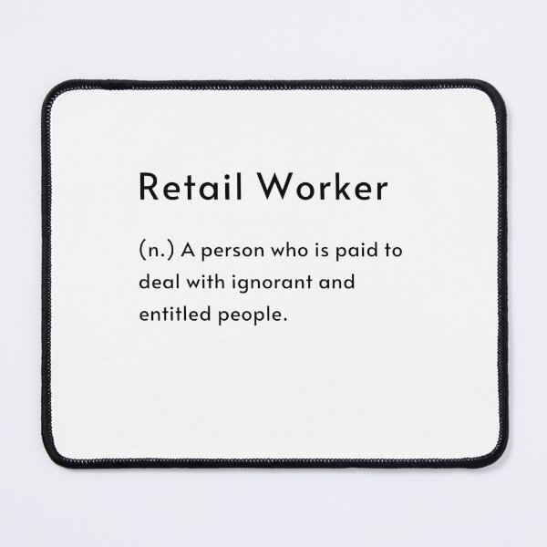 Item preview, Retail Worker Definition designed and sold by Pietopia.