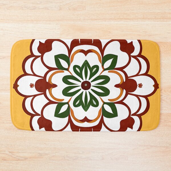 Item preview, Orange Floral Design designed and sold by CaptnShirts.