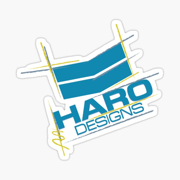 BMX HARO Design BMX Sticker for Sale by Archive101 Redbubble