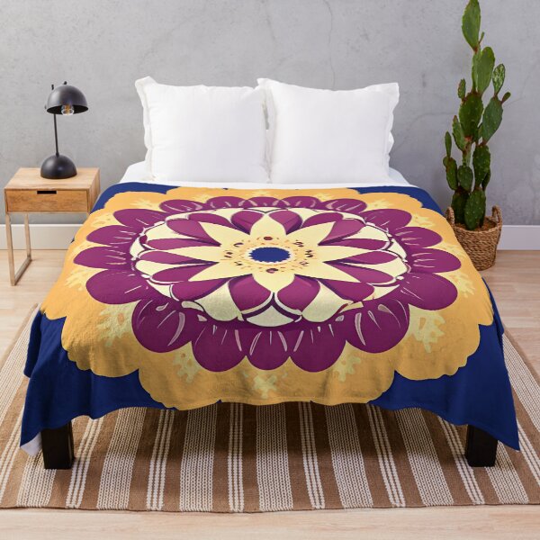 Item preview, Purple and Yellow Sunflower designed and sold by CaptnShirts.