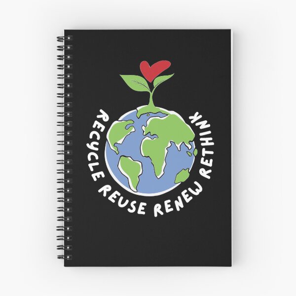 Artikelvorschau, Umwelt- und Earth Day-Liebhaber Recyceln Wiederverwenden Erneuern Umdenken entworfen und verkauft von PrettyAmazing.