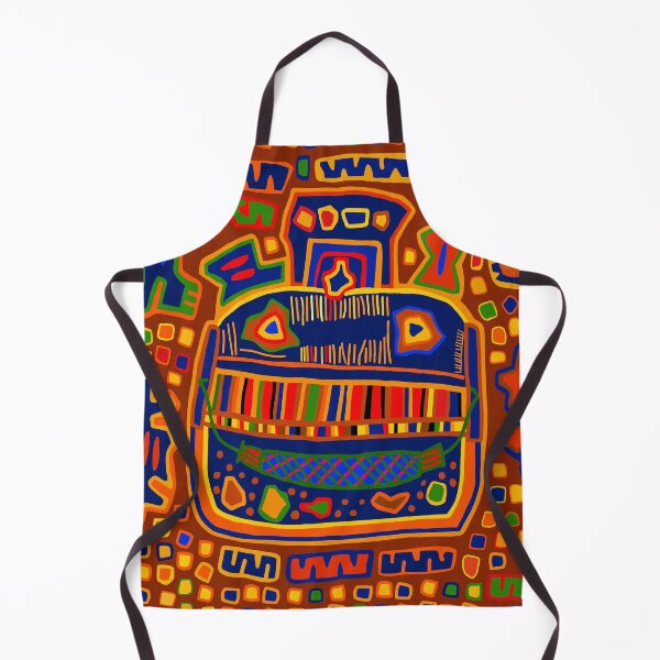 Item preview, Tribal Shaman Dream Scream Mola designed and sold by Esprit-Mystique.