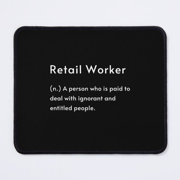 Item preview, Retail Worker Definition Dark designed and sold by Pietopia.