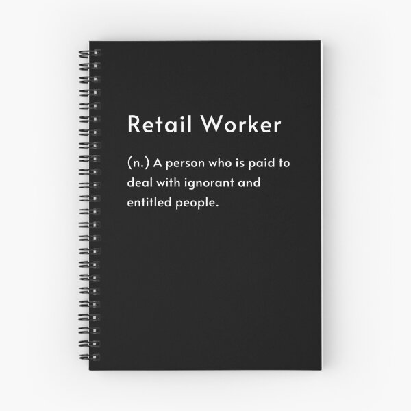 Item preview, Retail Worker Definition Dark designed and sold by Pietopia.