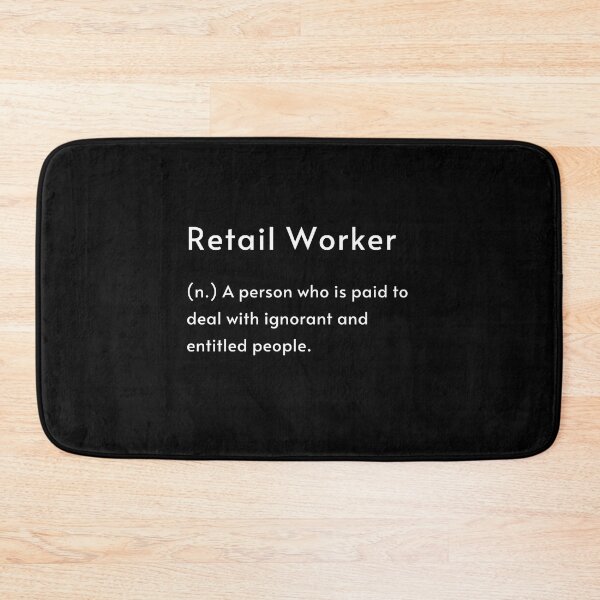 Item preview, Retail Worker Definition Dark designed and sold by Pietopia.