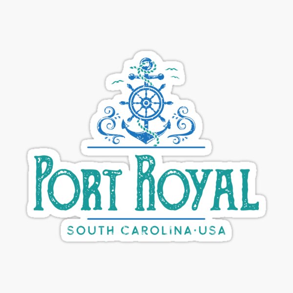 Item preview, Port Royal South Carolina Nautical Design designed and sold by Futurebeachbum.