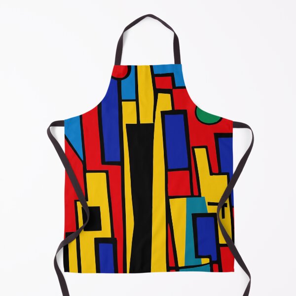 Item preview, Cute Little Dress, Abstract cityscape in the style of Miro designed and sold by i-cottagedesign.