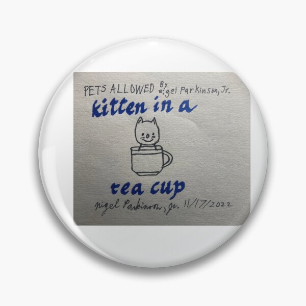 Item preview, Kitten in a Tea Cup designed and sold by Nigel Parkinson, Jr..