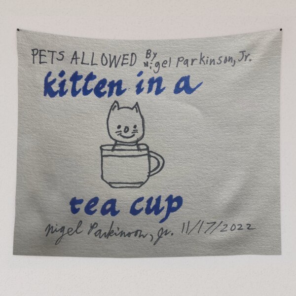 Item preview, Kitten in a Tea Cup designed and sold by Nigel Parkinson, Jr..
