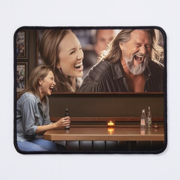 Item preview, Woman Laughing at the Irish Pub (Part 3) designed and sold by DonDiLuca.