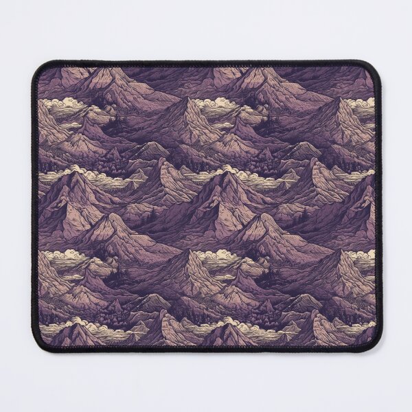 Item preview, infinite purple mountains  designed and sold by technotaku.