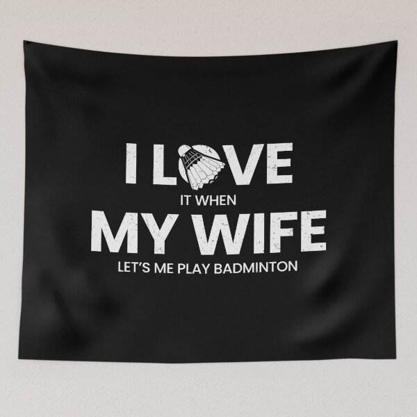 Item preview, funny badminton quote badminton quotes designed and sold by WangsArt.