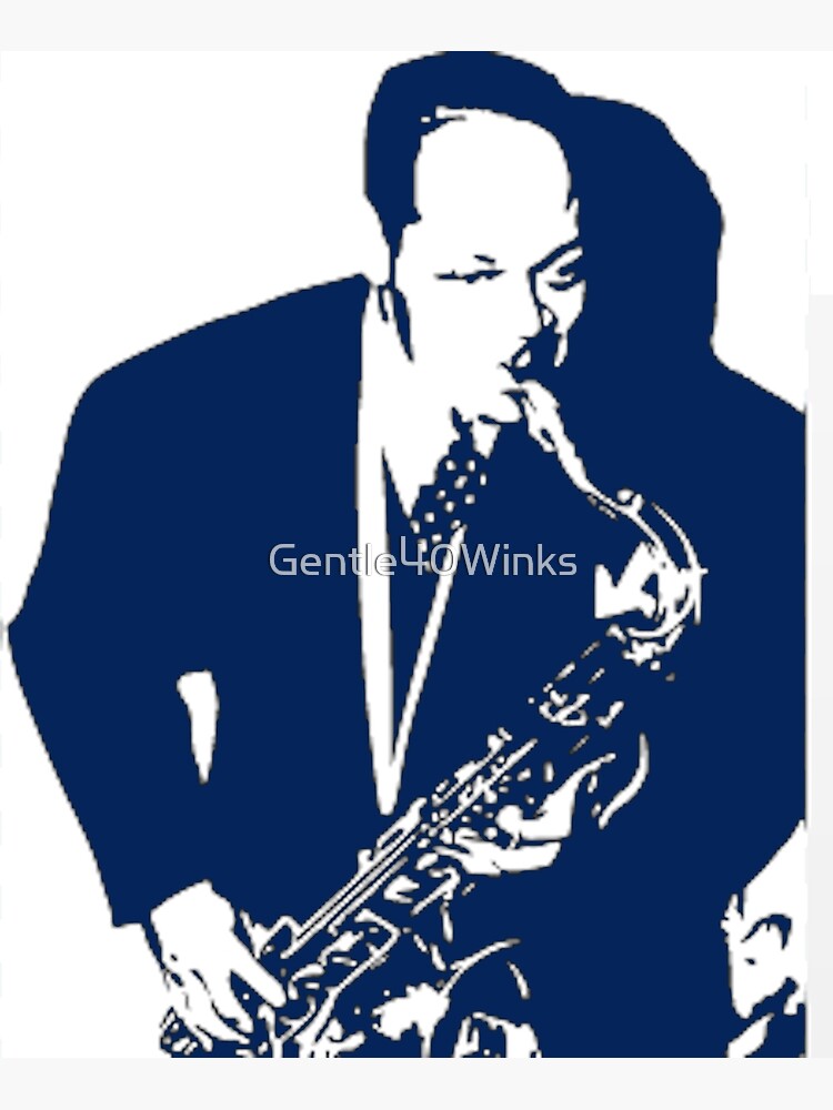 Paul Gonsalves Print Poster Big Band top Jazz Saxophone