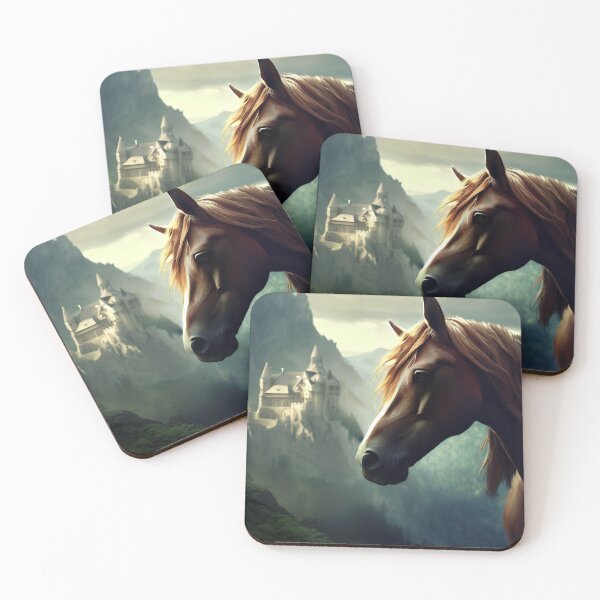 Item preview, a horse in a mountain castle designed and sold by walterbg2303.