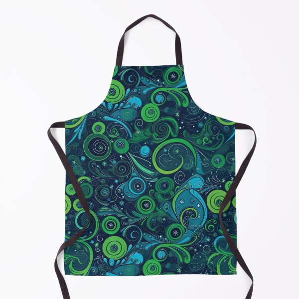 Item preview, Blue and Green Magical Swirls designed and sold by DaniGirls.