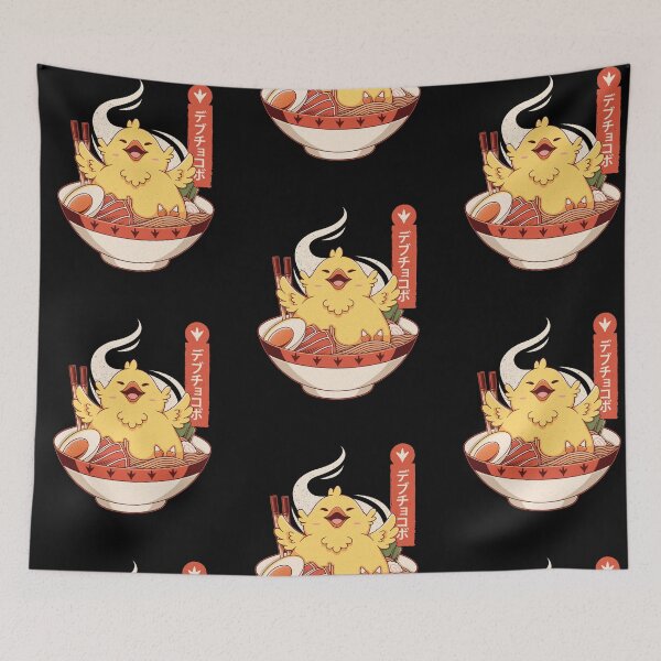 Artikelvorschau, Fette Chocobo-Ramen entworfen und verkauft von JERISTEVENS.