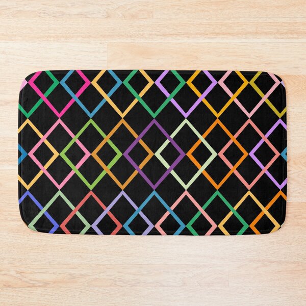 Item preview, Colorful Diamond Pattern  designed and sold by Thalia Roman.