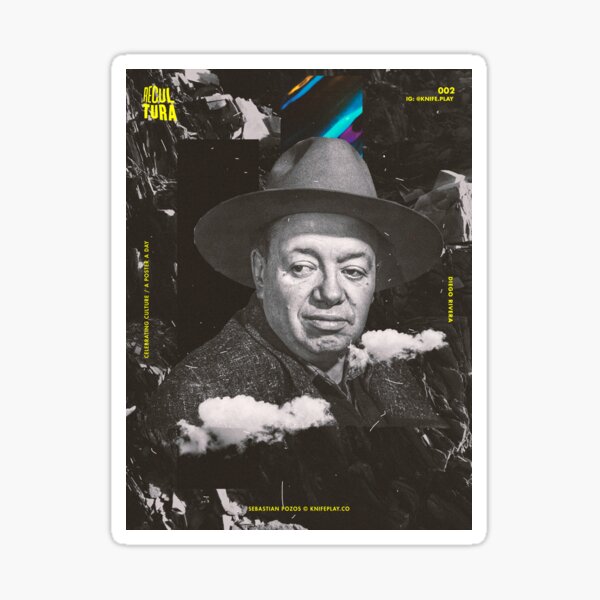 Diego Rivera - Recultura 002 Sticker