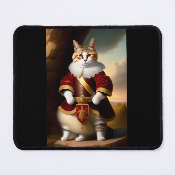 Item preview, Tabby cat king in ancestral outfit designed and sold by 3TFashion.