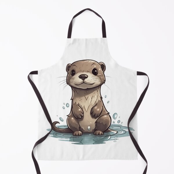 Item preview, Otterlicious: A Cartoon Otter's Aquatic Antics! designed and sold by Designs-By-Geli.