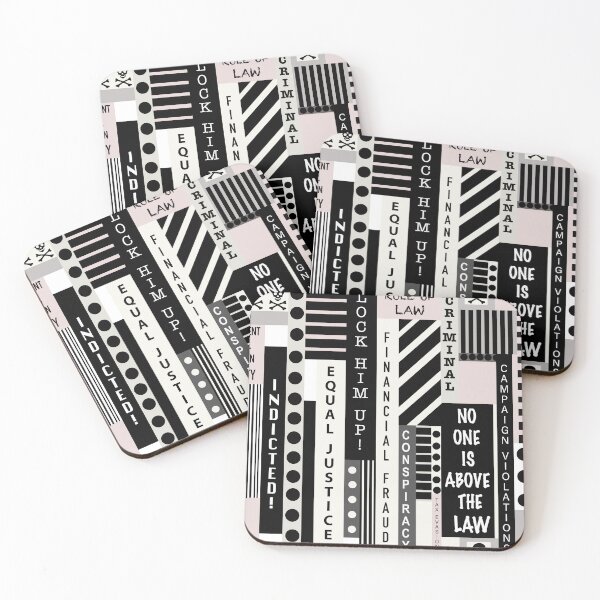 Item preview, No One is Above the LAW - Black and Whate designed and sold by Esprit-Mystique.