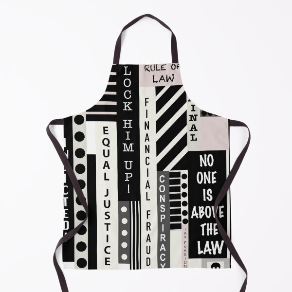 Item preview, No One is Above the LAW - Black and Whate designed and sold by Esprit-Mystique.