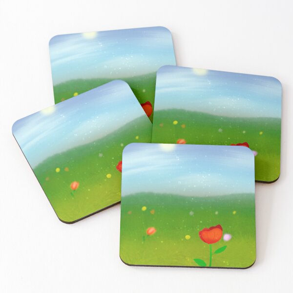 Item preview, Flower grass feild designed and sold by LupineTraveler.