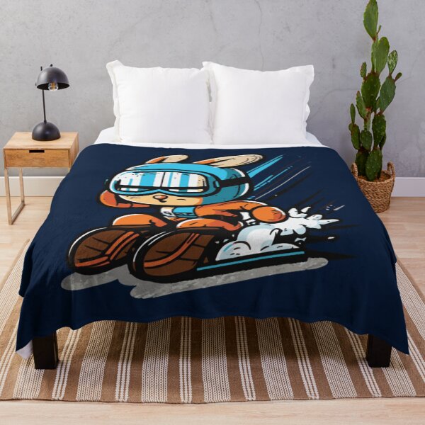 Item preview, cool bunny skiing   designed and sold by bodehump32.
