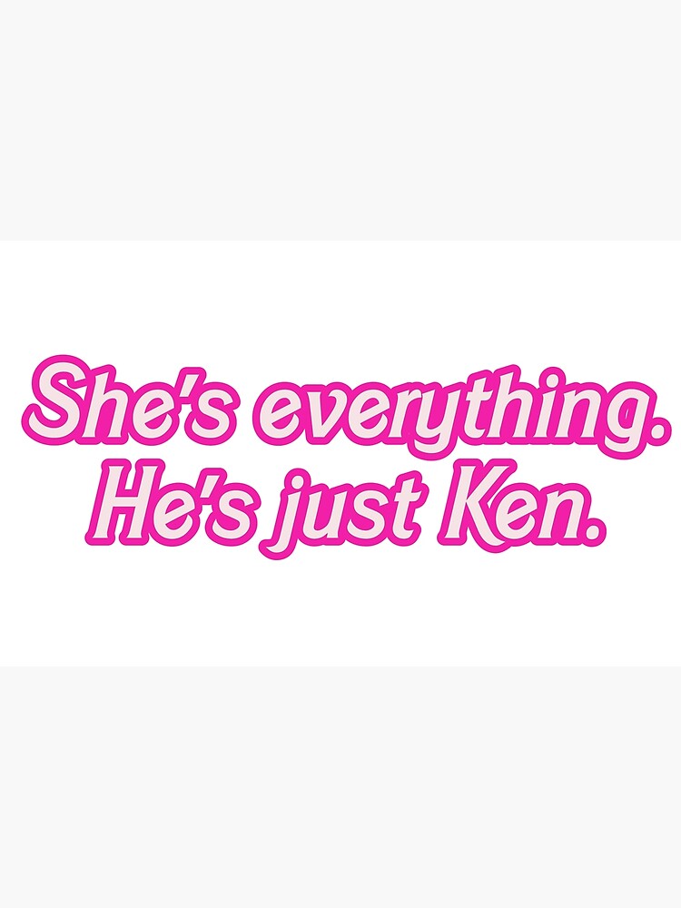 Open English - She's everything. He's just Ken. 💕🧁👗 Quem