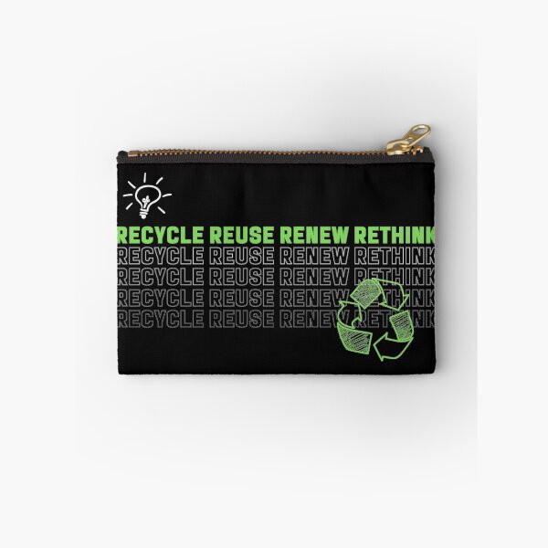Artikelvorschau, Retro Umwelt & Planet Earth Day Lovers Groovy Recycle Reuse Renew Rethink entworfen und verkauft von PrettyAmazing.