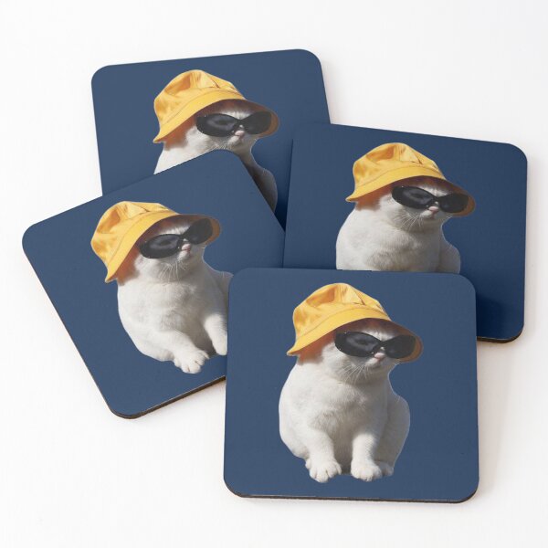 Item preview, bucket hat cat   designed and sold by bodehump32.