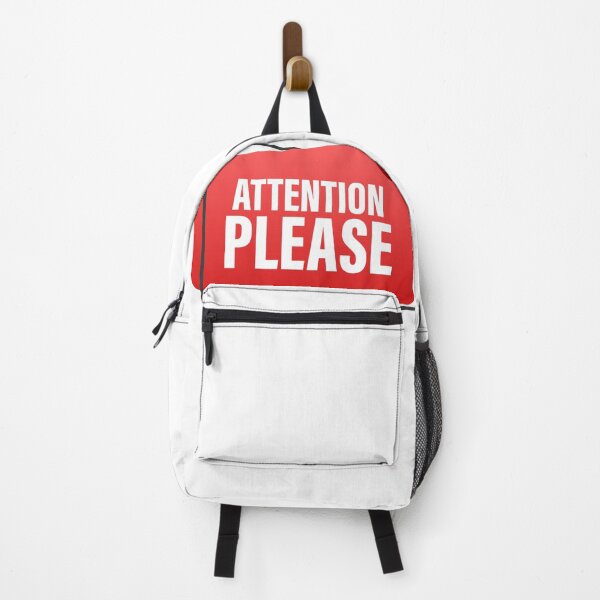 Item preview, Attention Please - Bold and Eye-Catching Apparel Design designed and sold by AnuxStore.